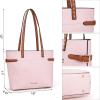 image:imageMontana West Minimalist Tote Bag for Women handbags Elegant Top Handle Satchel Purse EverydayPastel Pink