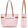 image:imageMontana West Minimalist Tote Bag for Women handbags Elegant Top Handle Satchel Purse EverydayPastel Pink