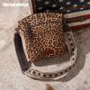 image:imageMontana West Multi Zip Pocket Large Crossbody Bag With Guitar StrapA Classic Leopard Pattern