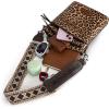 image:imageMontana West Multi Zip Pocket Large Crossbody Bag With Guitar StrapA Classic Leopard Pattern