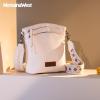 image:imageMontana West Multi Zip Pocket Large Crossbody Bag With Guitar StrapBeige