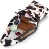 image:imageMontana West Multi Zip Pocket Large Crossbody Bag With Guitar StrapClassic Cow Pattern