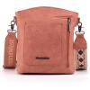 image:imageMontana West Multi Zip Pocket Large Crossbody Bag With Guitar StrapClassic Pink