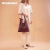 image:imageMontana West Slouchy Hobo Bag for Women Shoulder Purses and Handbags with ScarfBurgundy Red