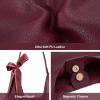 image:imageMontana West Slouchy Hobo Bag for Women Shoulder Purses and Handbags with ScarfBurgundy Red