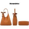 image:imageMontana West Slouchy Hobo Bag for Women Shoulder Purses and Handbags with ScarfCaramel Brown