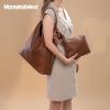 image:imageMontana West Slouchy Hobo Bag for Women Shoulder Purses and Handbags with ScarfDark Brown