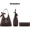 image:imageMontana West Slouchy Hobo Bag for Women Shoulder Purses and Handbags with ScarfDark Coffee