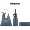 image:imageMontana West Slouchy Hobo Bag for Women Shoulder Purses and Handbags with ScarfDistant Blue