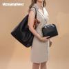 image:imageMontana West Slouchy Hobo Bag for Women Shoulder Purses and Handbags with ScarfJet Black