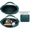 image:imageMontana West Slouchy Hobo Bag for Women Shoulder Purses and Handbags with ScarfTeal Blue