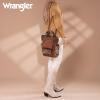 image:imageMontana West Wrangler Cow Print Backpack Purse for Women Vegan Leather Ladies Convertible Backpack Stylish Anti Theft Backpack with Adjustable StrapA Patten Leopard Print
