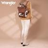 image:imageMontana West Wrangler Cow Print Backpack Purse for Women Vegan Leather Ladies Convertible Backpack Stylish Anti Theft Backpack with Adjustable StrapA Classic Browncow Print