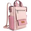 image:imageMontana West Wrangler Cow Print Backpack Purse for Women Vegan Leather Ladies Convertible Backpack Stylish Anti Theft Backpack with Adjustable StrapD Dark Pink