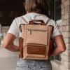 image:imageMontana West Wrangler Cow Print Backpack Purse for Women Vegan Leather Ladies Convertible Backpack Stylish Anti Theft Backpack with Adjustable StrapDclassic Tan