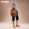 image:imageMontana West Wrangler Cow Print Backpack Purse for Women Vegan Leather Ladies Convertible Backpack Stylish Anti Theft Backpack with Adjustable StrapLight Brownbrown