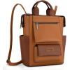 image:imageMontana West Wrangler Cow Print Backpack Purse for Women Vegan Leather Ladies Convertible Backpack Stylish Anti Theft Backpack with Adjustable StrapLight Brownbrown