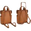 image:imageMontana West Wrangler Cow Print Backpack Purse for Women Vegan Leather Ladies Convertible Backpack Stylish Anti Theft Backpack with Adjustable StrapLight Brown