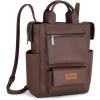 image:imageMontana West Wrangler Cow Print Backpack Purse for Women Vegan Leather Ladies Convertible Backpack Stylish Anti Theft Backpack with Adjustable StrapPatten Coffee