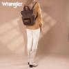 image:imageMontana West Wrangler Cow Print Backpack Purse for Women Vegan Leather Ladies Convertible Backpack Stylish Anti Theft Backpack with Adjustable StrapPatten Coffee