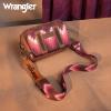 image:imageWrangler Aztec Crossbody Bag for Women Multi Pocket Shoulder Bag Boho Cross Body Wallet PurseAztecdeep Pink