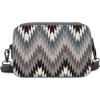 image:imageWrangler Aztec Crossbody Bag for Women Multi Pocket Shoulder Bag Boho Cross Body Wallet PurseAztecgrey