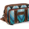image:imageWrangler Aztec Crossbody Bag for Women Multi Pocket Shoulder Bag Boho Cross Body Wallet PurseAztecjean