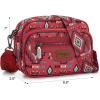 image:imageWrangler Aztec Crossbody Bags for Women Crossbody Purse Shoulder Handbag Crossover Bag with Two Replaceable StrapBurgundy