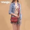 image:imageWrangler Aztec Crossbody Bags for Women Crossbody Purse Shoulder Handbag Crossover Bag with Two Replaceable StrapBurgundy