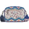 image:imageWrangler Aztec Crossbody Bags for Women Crossbody Purse Shoulder Handbag Crossover Bag with Two Replaceable StrapNavy