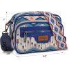 image:imageWrangler Aztec Crossbody Bags for Women Crossbody Purse Shoulder Handbag Crossover Bag with Two Replaceable StrapNavy