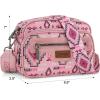 image:imageWrangler Aztec Crossbody Bags for Women Crossbody Purse Shoulder Handbag Crossover Bag with Two Replaceable StrapPink