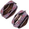 image:imageWrangler Aztec Crossbody Bags for Women Crossbody Purse Shoulder Handbag Crossover Bag with Two Replaceable StrapPurple
