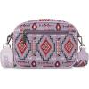 image:imageWrangler Aztec Crossbody Bags for Women Crossbody Purse Shoulder Handbag Crossover Bag with Two Replaceable StrapPurple