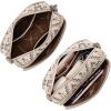 image:imageWrangler Aztec Crossbody Bags for Women Crossbody Purse Shoulder Handbag Crossover Bag with Two Replaceable StrapTan