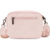 image:imageWrangler Crossbody Bag for Women Multi Pocket Crossover Bag Shoulder Pursea with Adjustable StrapPink