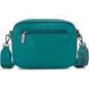 image:imageWrangler Crossbody Bag for Women Multi Pocket Crossover Bag Shoulder Pursea with Adjustable StrapTurquoise