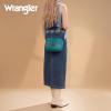image:imageWrangler Crossbody Bag for Women Multi Pocket Crossover Bag Shoulder Pursea with Adjustable StrapTurquoise