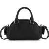 image:imageWrangler Dakota Small Crossbody Purse Vintage Top Handle Bag with Detachable StrapPocket Black