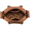 image:imageWrangler Dakota Small Crossbody Purse Vintage Top Handle Bag with Detachable StrapPocket Brown
