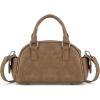 image:imageWrangler Dakota Small Crossbody Purse Vintage Top Handle Bag with Detachable StrapPocket Khaki
