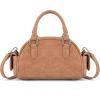 image:imageWrangler Dakota Small Crossbody Purse Vintage Top Handle Bag with Detachable StrapPocket Pink