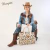 image:imageWrangler Laptop Bag 156 Inch Large Tote Bag Leopard Womens Computer Bags Briefcase Bags for Work with Detachable StrapLeopard Beige