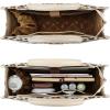 image:imageWrangler Laptop Bag 156 Inch Large Tote Bag Leopard Womens Computer Bags Briefcase Bags for Work with Detachable StrapLeopard Beige