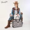 image:imageWrangler Laptop Bag 156 Inch Large Tote Bag Leopard Womens Computer Bags Briefcase Bags for Work with Detachable StrapLeopard Black