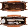 image:imageWrangler Laptop Bag 156 Inch Large Tote Bag Leopard Womens Computer Bags Briefcase Bags for Work with Detachable StrapLeopard Brown