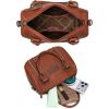 image:imageWrangler Satchel Bag Fringe Crossbody Purse Turquoise Top Handle Shoulder Bag with Detachable StrapBrown