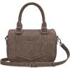 image:imageWrangler Satchel Bag Fringe Crossbody Purse Turquoise Top Handle Shoulder Bag with Detachable StrapCoffee