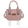 image:imageWrangler Satchel Bag Fringe Crossbody Purse Turquoise Top Handle Shoulder Bag with Detachable StrapPink