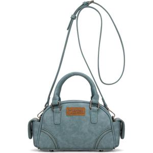 image:imageWrangler Dakota Small Crossbody Purse Vintage Top Handle Bag with Detachable StrapPocket Jean